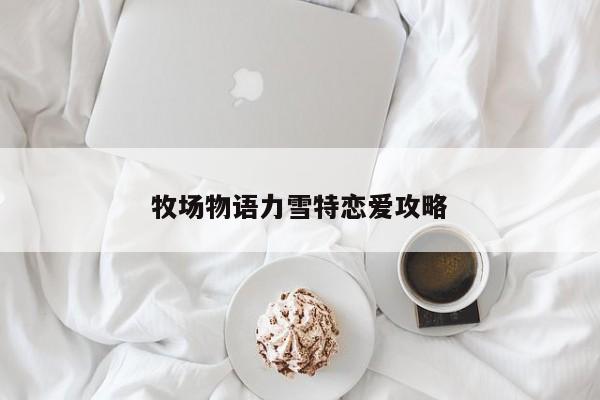 牧场物语力雪特恋爱攻略