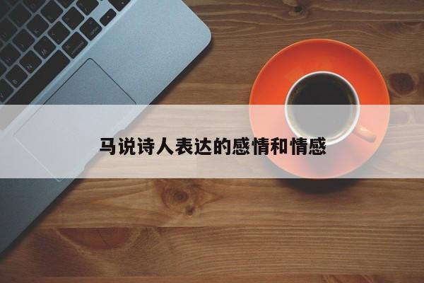 马说诗人表达的感情和情感