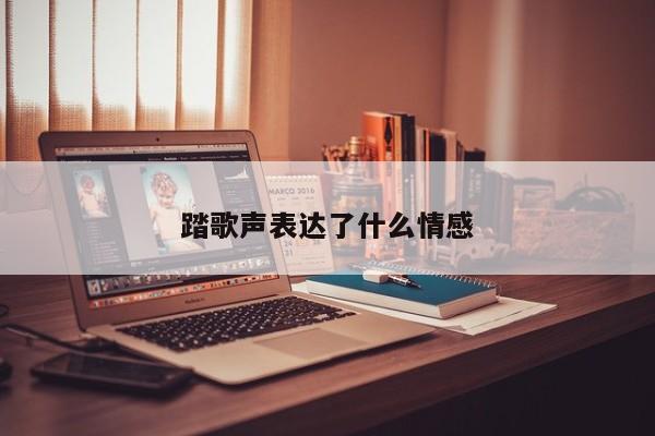 踏歌声表达了什么情感