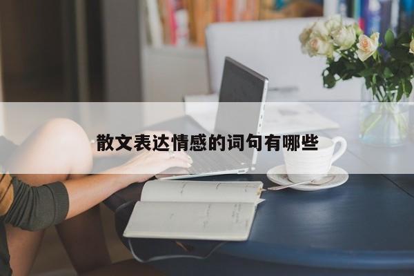 散文表达情感的词句有哪些