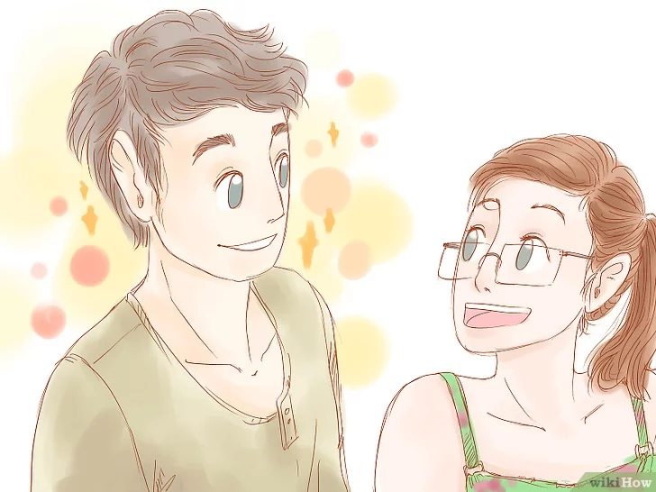 以Approach a Girl if You're Shy and Don't Know What to Say Step 3为标题的图片
